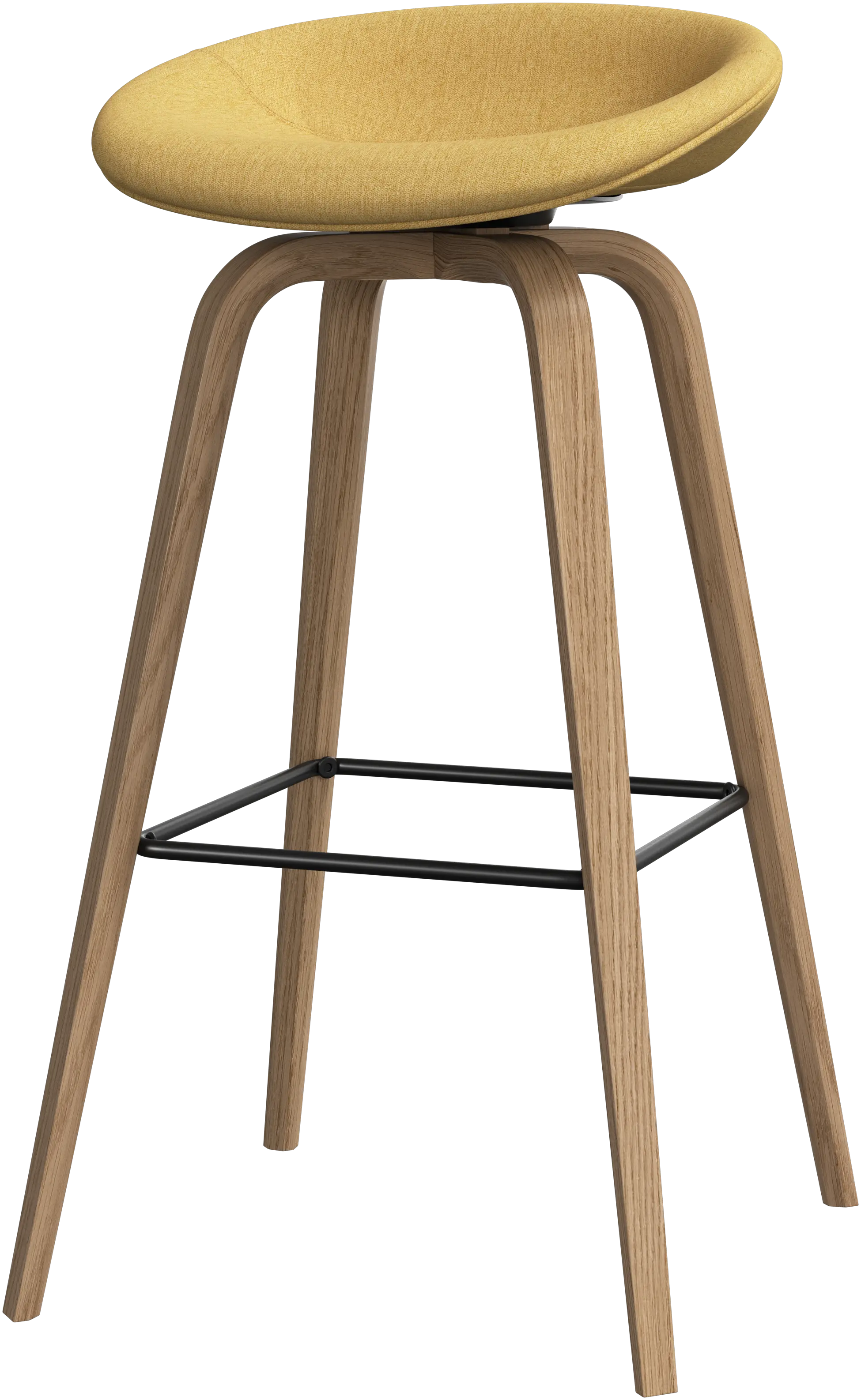 デザイナーバースツール | デンマークデザインの家具 - イエロー デザイナーバースツール | デンマークデザインの家具 - イエロー